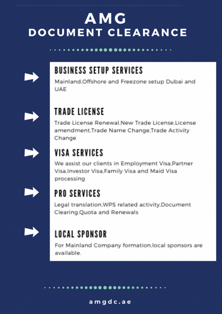 PRO Services in Dubai